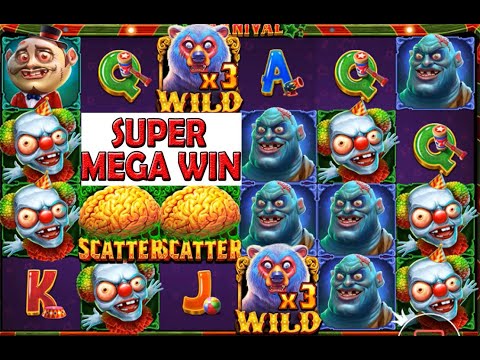 Zombie Carnival By Pragmatic – 2 Bonus Rounds!! Super Mega Win!