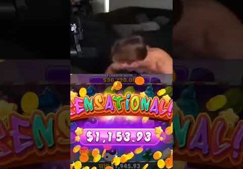 BIGGEST WIN ON NEW CANDY VILLAGE SLOT BONUS BUY… #shorts