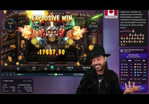 ROSHTEIN RECORD CASTIG LA MONEY TRAIN 3/RECORD WIN MONEY TRAIN 3 CASINO ROYALE !!!