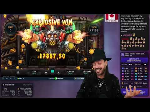 ROSHTEIN RECORD CASTIG LA MONEY TRAIN 3/RECORD WIN MONEY TRAIN 3 CASINO ROYALE !!!