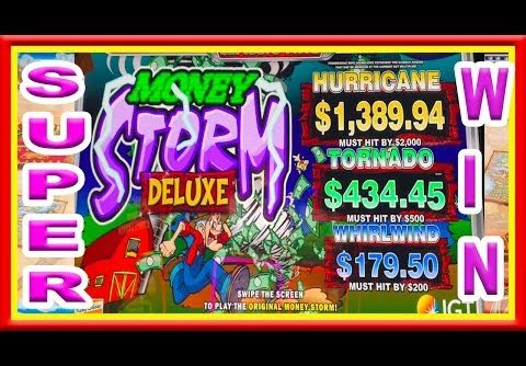 ** SUPER BIG WIN ** MONEY STORM DELUXE ** SLOT LOVER **