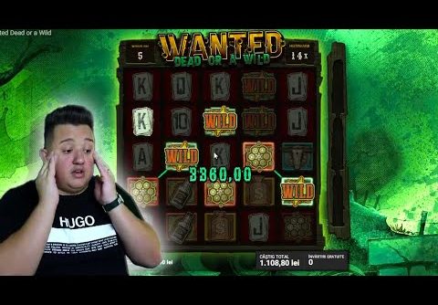 🤑SUPER BIG WIN ☠️WANTED DEAD OR A WILD⚡ IN BONUS HUNT