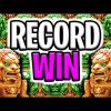 MY BIGGEST EVER RECORD SLOT WIN 🔥 5 LIONS MEGAWAYS 😱 OMG IT FINALLY HAPPENED‼️
