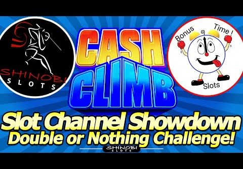 Slot Channel Showdown – Cash Climb Challenge with @Bonus Time! Slots at Palms Casino in Vegas!