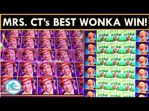 🍭MY BIGGEST WONKA WIN EVER! 😃 MULTIPLIER ON FULL SCREEN! PURE IMAGINATION SLOT MACHINE