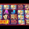 ** SUPER BIG WIN ** DANCING DRUMS ** SLOT LOVER **