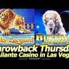 Throwback Thursday in Las Vegas! Lucky Leopard and Buffalo Moon Double or Nothing at Aliante Casino!