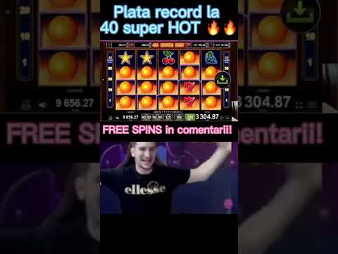 💥🍊PLATA RECORD LA 40 SUPER HOT PE PORTOCALE!🍊#shorts #pacanele #aparate  #slots #romania