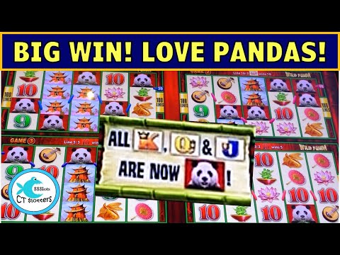 WILD PANDA SLOT MACHINE FINALLY GAVE ME A BIG WIN @ MGM SPRINGFIELD!!! HOPE THEY OPEN SOON! :)