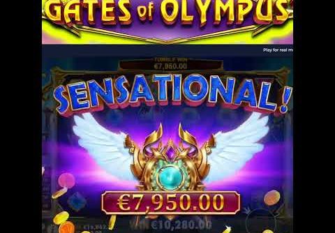 GATES OF OLYMPUS 🔥 SLOT MEGA BIG WINS BIG MULTIPLIER‼️ #shorts