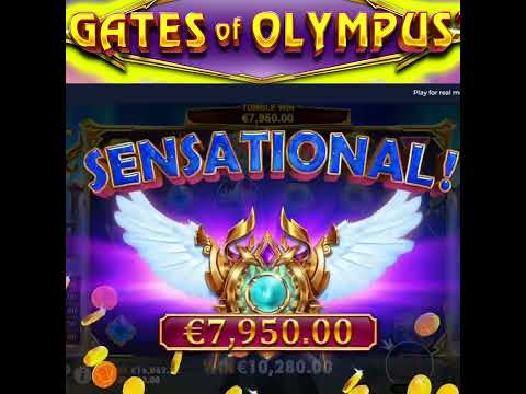 GATES OF OLYMPUS 🔥 SLOT MEGA BIG WINS BIG MULTIPLIER‼️ #shorts