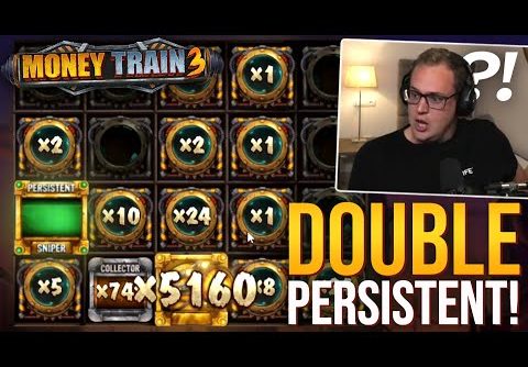 DOUBLE PERSISTENT SYMBOLS! 🚂 MEGA BIG WIN on Money Train 3!