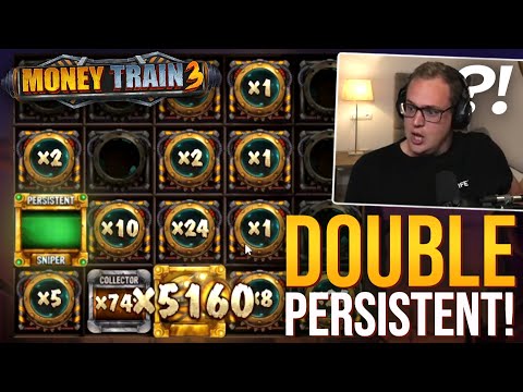 DOUBLE PERSISTENT SYMBOLS! 🚂 MEGA BIG WIN on Money Train 3!