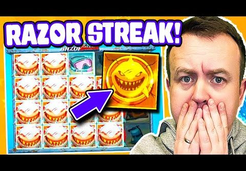 Razor Shark BIG WIN Popping Off