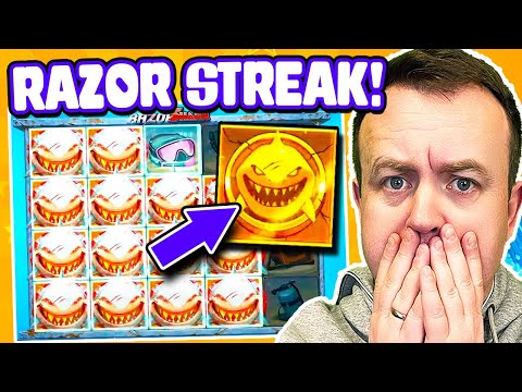 Razor Shark BIG WIN Popping Off