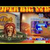 **SUPER BIG WINS!** OMG! LIONS IN FLORIDA! King of Africa Slot Machine Bonus