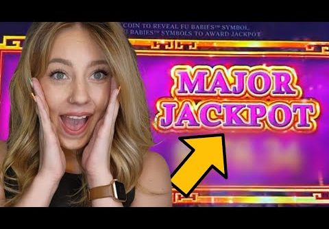 OMG! I GOT THE MAJOR JACKPOT!!! HUGE WIN ON A SLOT MACHINE