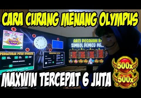 SOLUSI MENANG SLOT LEBIH MUDAH!! TRIK POLA SLOT GACOR OLYMPUS HARI INI | CARA HACK MAXWIN TERCEPAT