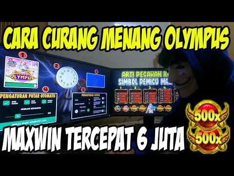 SOLUSI MENANG SLOT LEBIH MUDAH!! TRIK POLA SLOT GACOR OLYMPUS HARI INI | CARA HACK MAXWIN TERCEPAT