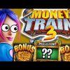 MONEY TRAIN 3 😱 SLOT SUPER PERSISTENT BONUS BUYS ON MAX BET‼️