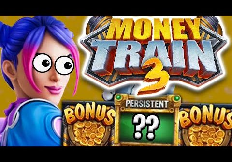 MONEY TRAIN 3 😱 SLOT SUPER PERSISTENT BONUS BUYS ON MAX BET‼️