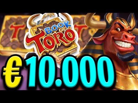 €10.000 SUPER BONUS BUYS 😱 BOOK OF TORO SLOT 🔥 FULL SCREEN BIG WINS‼️