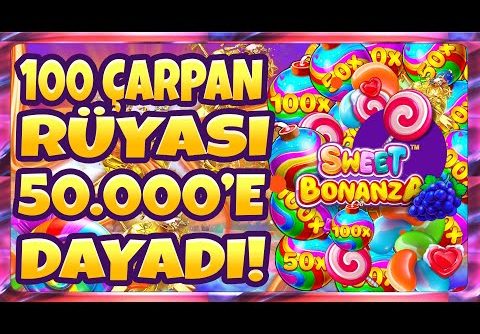 SWEET BONANZA | RECORD WİN !!! 7 BİNDEN 50BİNE UÇULUR TAKTİK BURDA #slot #bonanza #sweetbonanza