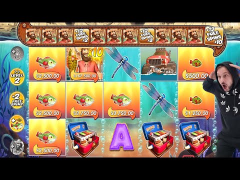 BIG BASS SPLASH – MY NEW RECORD – HUGE WIN with x10 MULTIPLIER – BONUS BUY CASINO SLOT ONLINE