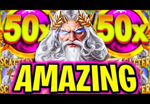 GATES OF OLYMPUS ⚡️ SLOT ON FIRE OMG‼️🔥 *** MEGA WINS ***