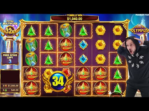 GATES OF OLYMPUS 🔱 BIG WIN – HIT CROWNS with x34 MULTIPLIER – CASINO SLOT ONLINE BONUS BUY