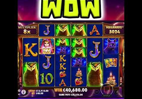 MADAME DESTINY MEGAWAYS SLOT MEGA BIG WIN BEST PAYING SYMBOLS OMG IT HAPPENED #shorts