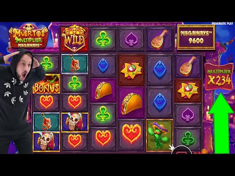 MUERTO MULTIPLIER MEGAWAYS – BIG WINS BONUS BUY HIT MULTIPLIER x238 – CASINO SLOT ONLINE GAME