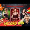 Wild Blood 2 mega win back to back free spins #slots #halloween #gambling