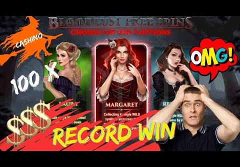 Wild Blood 2 mega win back to back free spins #slots #halloween #gambling