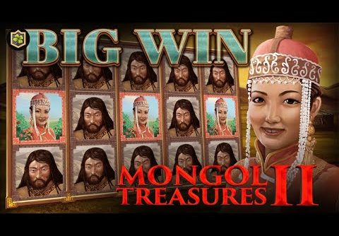 SLOT BIG WIN 💥 MONGOL TREASURES 2 💥 ENDORPHINA – NEW ONLINE SLOT – ALL FEATURES