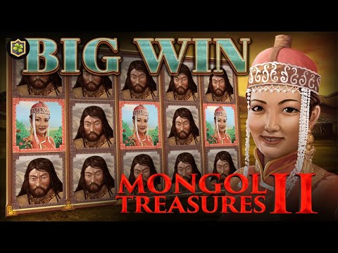 SLOT BIG WIN 💥 MONGOL TREASURES 2 💥 ENDORPHINA – NEW ONLINE SLOT – ALL FEATURES