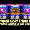 Wonder 4 Boost Gold Pompeii Triple Up at Palms Casino in Las Vegas! Fortune Favors the Bold!