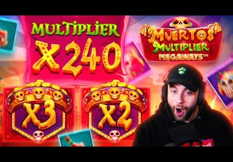 NEW SLOT WITH UNBELIEVABLE MULTIPLIERS…. MUERTOS MULTIPLIER MEGAWAYS IS INSANE!! (Bonus Buys)