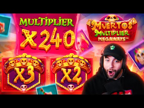 NEW SLOT WITH UNBELIEVABLE MULTIPLIERS…. MUERTOS MULTIPLIER MEGAWAYS IS INSANE!! (Bonus Buys)