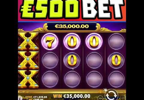 SUPER X SLOT 🔥 EPIC €500 MAX BET PAID ME HUGE BIG WINS‼️ #shorts