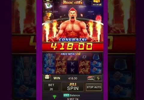 boxing king mega win #onlinecasino #slot #sw #philippines