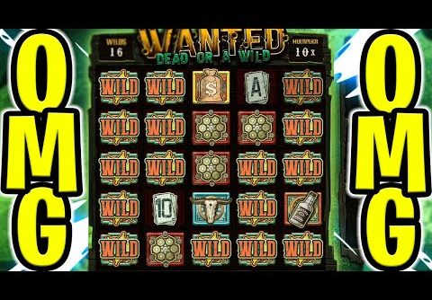 RECORD BIG WIN 🔥 WANTED DEAD OR A WILD SLOT‼️