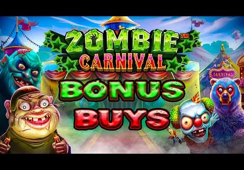 *BONUS BUYS* ZOMBIE CARNIVAL SLOT BUT CAN WE GET A BIG WIN?