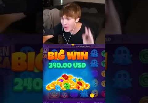 BIGGEST WIN ON NEW HALLOWEEN BONANZA SLOT BONUS BUY… #shorts