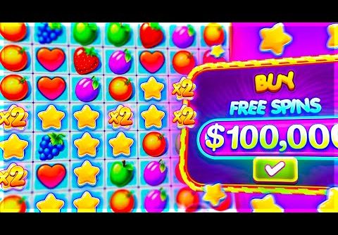 *RECORD* $1,250,000+ FRUIT PARTY BIG WIN! – Fruit Party bonus buy