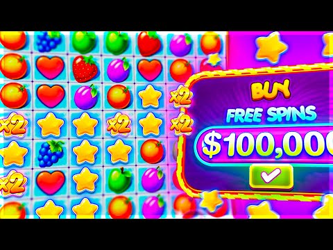 *RECORD* $1,250,000+ FRUIT PARTY BIG WIN! – Fruit Party bonus buy