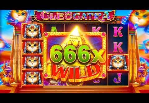 MY BIGGEST CLEOCATRA SLOT BONUS WIN EVER?