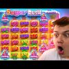 30 FREE SPINS & MAX MULTIS On SUGAR RUSH.. (DOUBLE RETRIGGER)