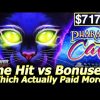 Pharaoh Cat Slot Machine – Which Paid More? Bonuses or a Line Hit!? At Silverton casino in Las Vegas