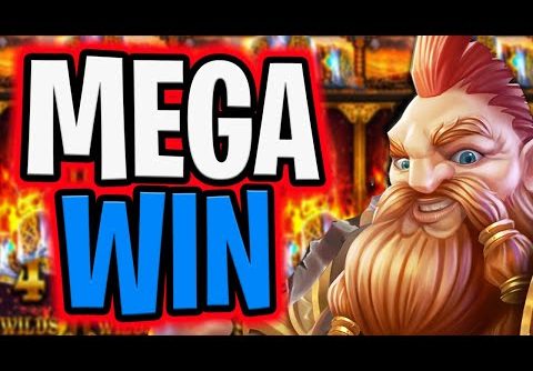 POWER OF THOR MEGAWAYS 🔥 SLOT MEGA BIG WINS 😱 MAX BET BONUS HUGE HAMMER WILDS‼️